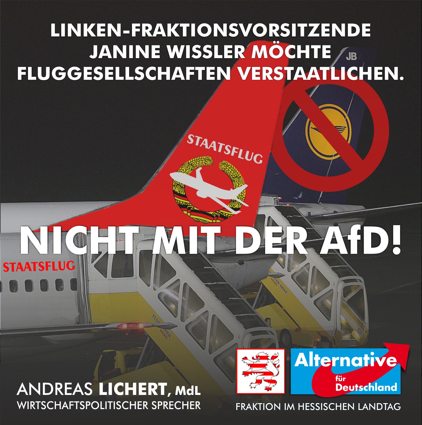 Linke wollen Flugverkehr verstaatlichen „Das ist nicht